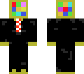 rubic cube man