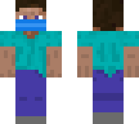 steve with mask