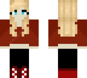 traveler blond girl