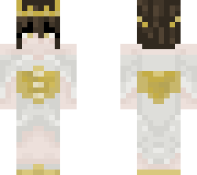 white and gold