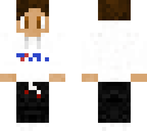 white champion hoodie, dark hair