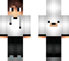 white hoodie