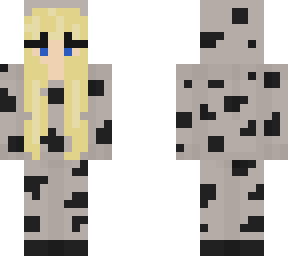 blonde cow girl skin