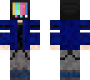 blue jacket
