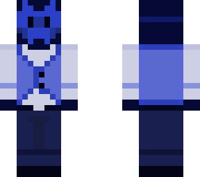 blue mask