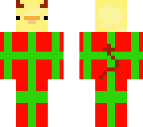 christmas devil duck