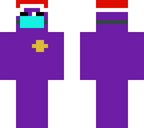 christmas fnaf purple guy