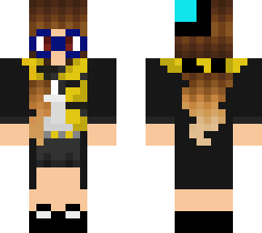 cute hufflepuff girl with glasses