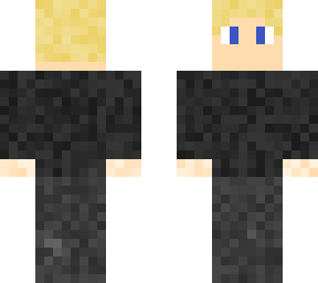 cute teen boy black clothes