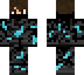 cyber blue boy ninja