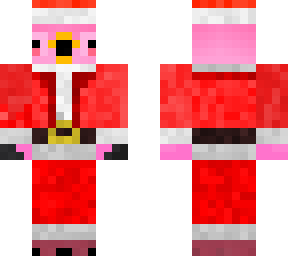 flamingo santa