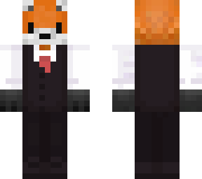 fox in a suit