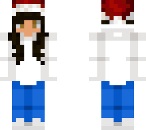 girl christmas skin