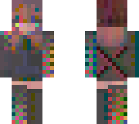glitch girl short hair