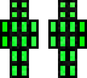 green and black pattern