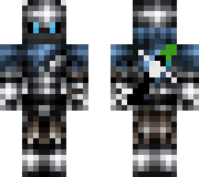 grim with kinda weird sword