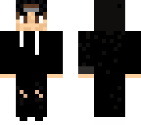 kid z but wearing black clothing and with a new texture
