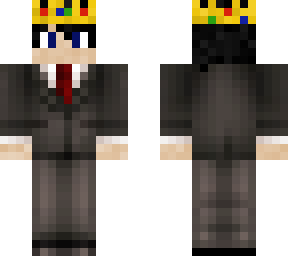 king in suit