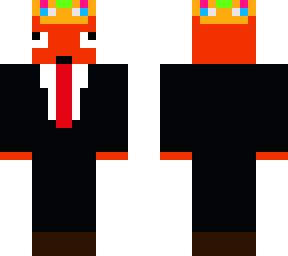 my skin with a tux