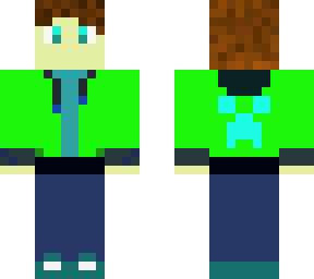 neon creeper hoodie #2 better than 1st (boy)