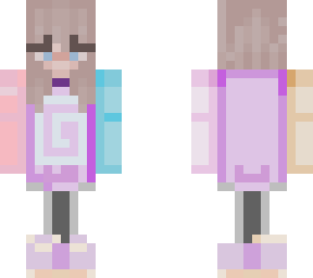 pastel karljacobs (girl) w/ buns