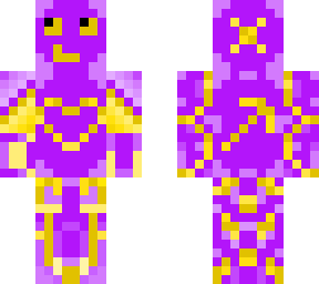 purple and gold