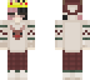 queen moon's christmas skin