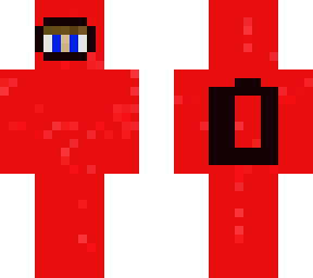 red among us (human face)