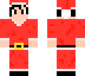 santa skin for christmas
