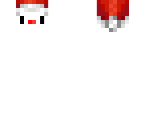 santa white reindeer
