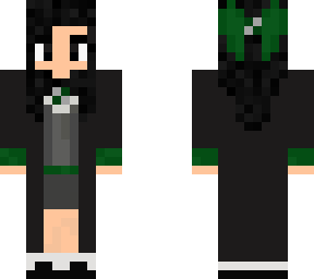 slytherin girl black hair