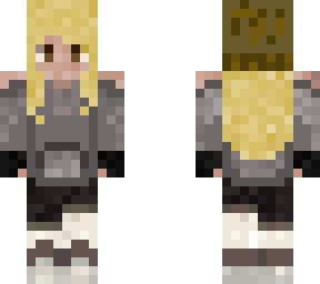 blonde beanie girl