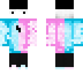 blue and pink style