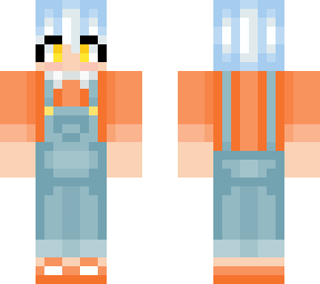 blue hair overall gender neutral