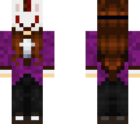 bunny mask/goast girl