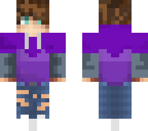 cute purple hoodie by travos