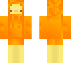 duck with a hoodie