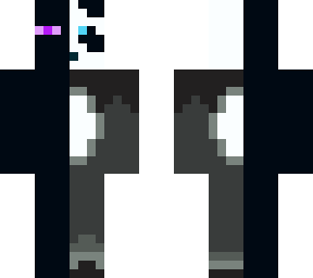 half panda half enderman