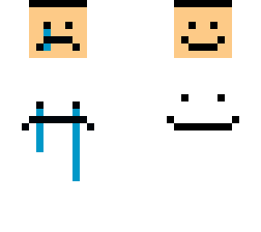 he sad  he happy