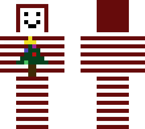 iambadatminecraft's christmas skin version 2