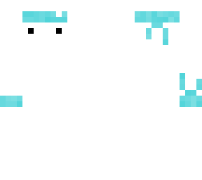 light blue cloudman
