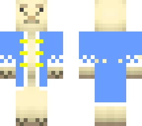 light blue coat