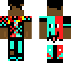 me in minecraft