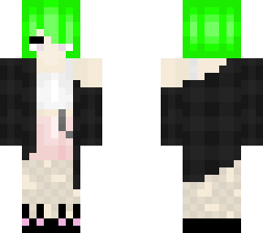 my green haired main