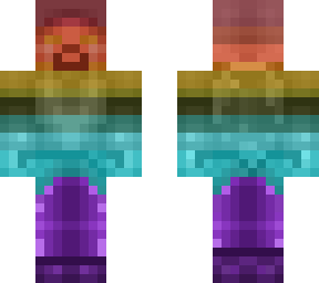 nether rainbow steve