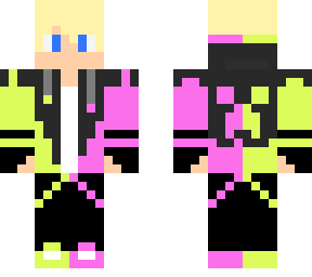 pink and lime creeper boy