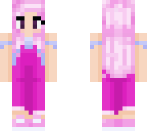 pink overalls