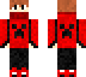 red hoodie
