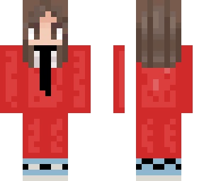 red suit