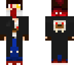 seal bandit+ canada bandana and black trench coat